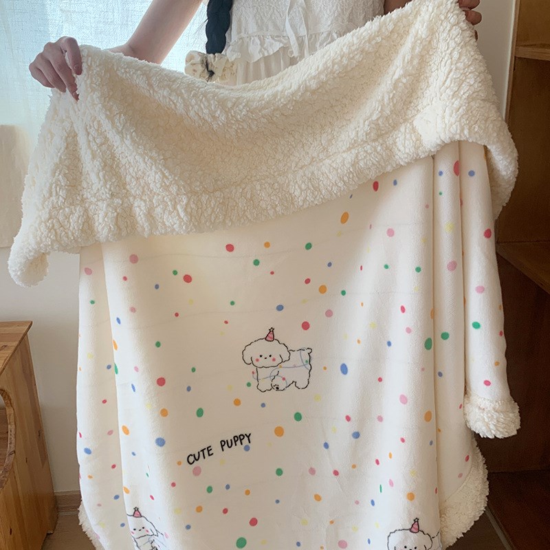 【巨巨巨可爱的毛毯】沙发盖毯办公室午睡毯学生宿舍毛毯加厚冬季