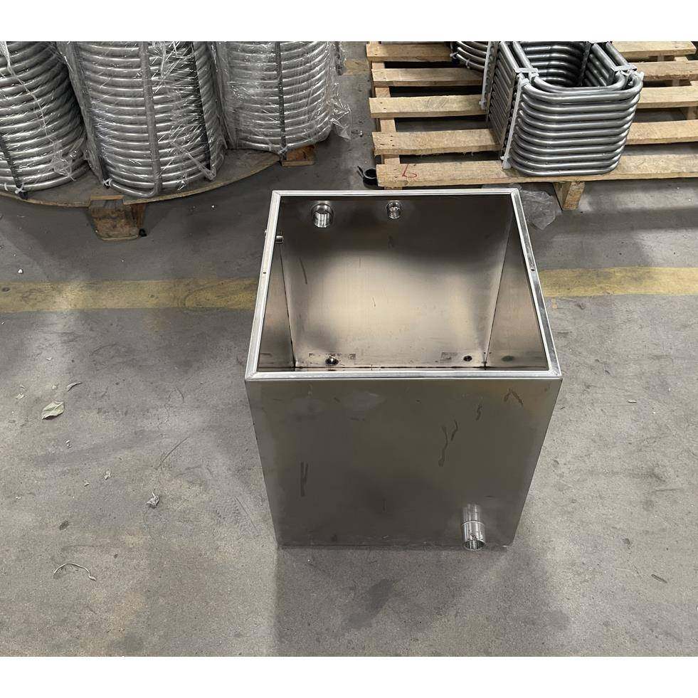 304不锈钢3P5P10P15马式冷水机制冷盘管蒸发器热交换器冷却扩散器