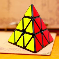 Kim tự tháp Qiyi Hình tam giác khối Rubik Người mới bắt đầu Khối lập phương Rubik Bộ đồ chơi trường tiểu học hình dạng hoàn chỉnh - Đồ chơi IQ xe tăng đồ chơi