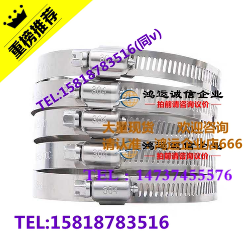 替米思米不锈钢软管箍