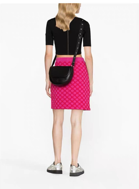 小黑标马鞍包女2024新款时尚简约单肩包小众设计帆布包斜挎包