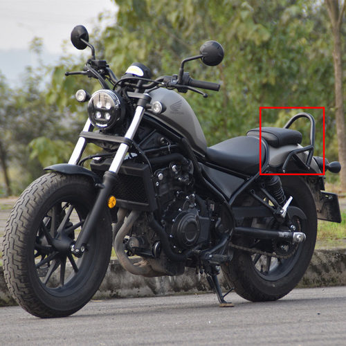 适用本田叛逆者REBEL300 CM300改装後扶手 CM500後靠背乘客保护杠