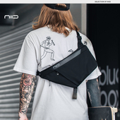 NIID潮牌男士 胸包斜挎包机能单肩包贴身枪包城市通勤随身包FINO4
