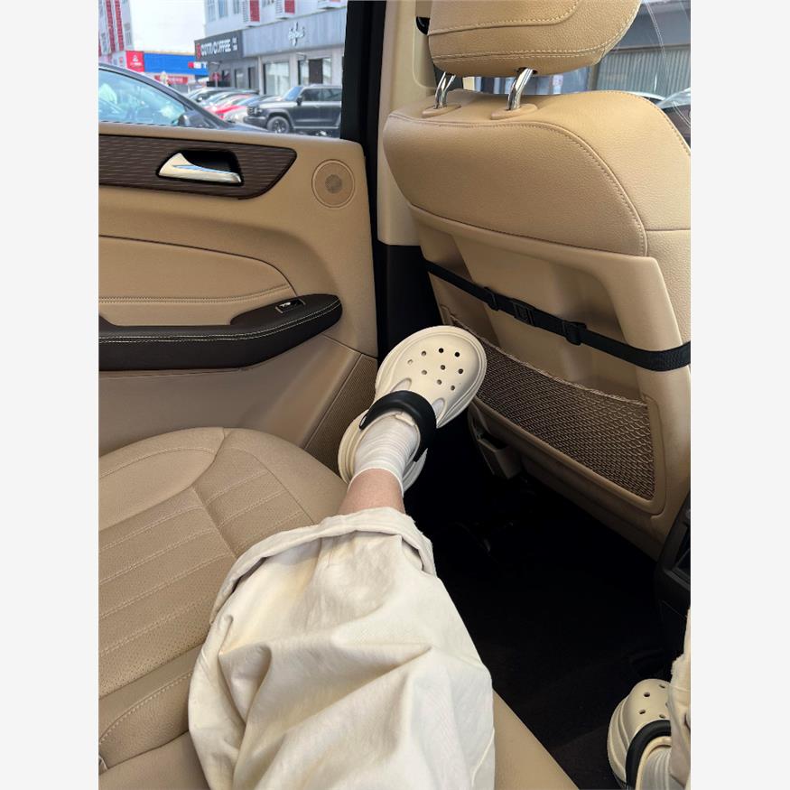白色厚底洞洞鞋女夏季外穿增高可爱踩屎感防滑eva包头超软凉拖鞋