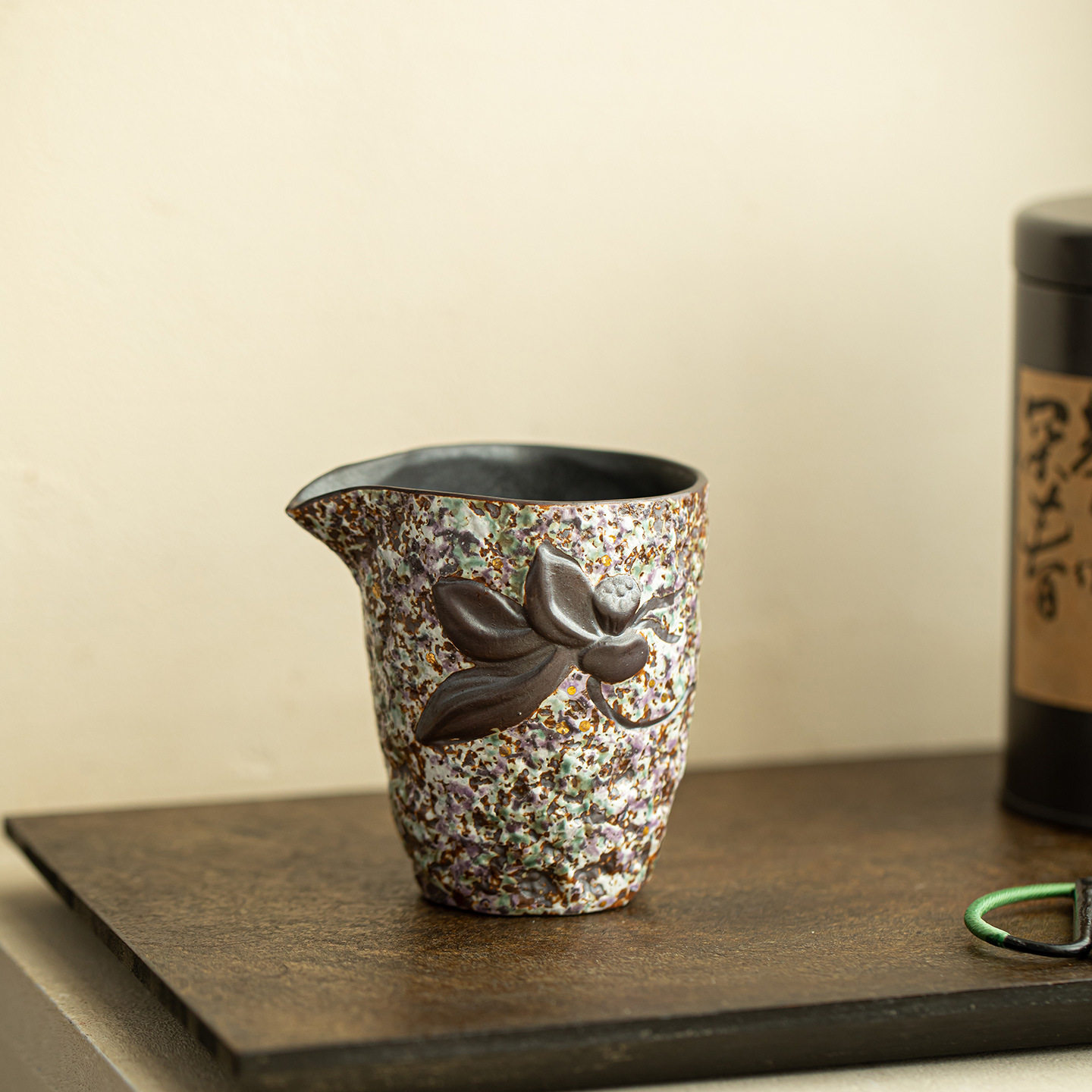 纯手工老岩泥莲香入盏