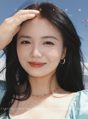 ithree 自制素圈麻花耳环女925银小众轻奢时尚麻花简约欧美耳饰