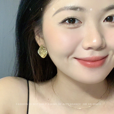 s925纯银简约女耳钉温柔经典百搭