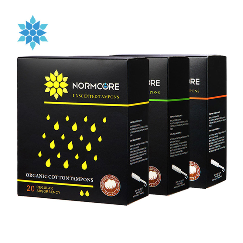 诺蔻导管卫生棉条进口月经杯内置卫生巾少女款学生周期护理60支