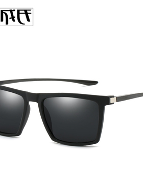 潮流高清偏光女太阳镜户外方框