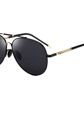 圆脸偏光男士个性风蛤蟆墨镜