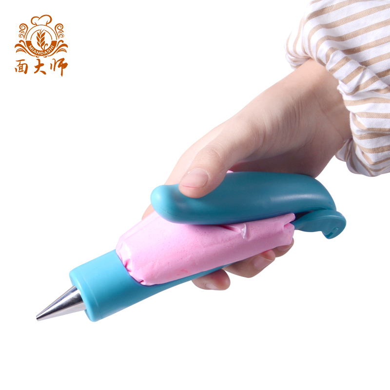 面大师烘培DIY器具裱花器套装裱花笔绘画笔裱花枪挤压器套装外贸