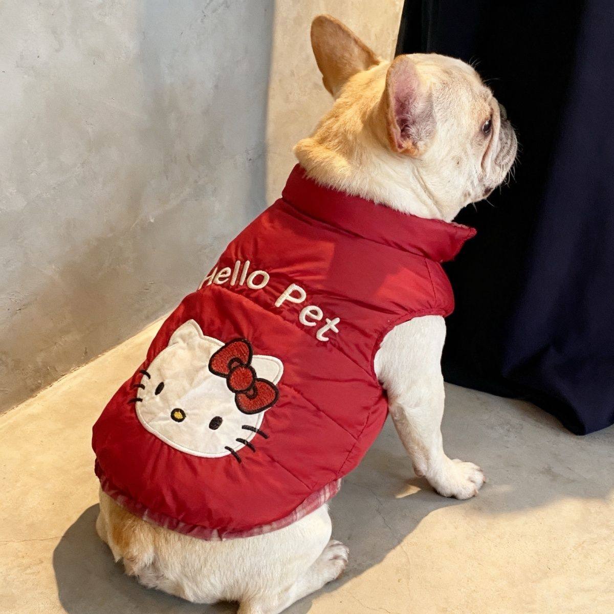 法斗冬款马甲宠物法斗巴哥恶霸犬可爱喜庆过年拜年马甲保暖棉背心,宠物/宠物食品及用品,狗宠物服装/雨衣,淘宝优惠券,粉丝福利购,淘宝优惠卷