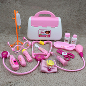 小医生工具箱玩具套装女孩儿童过家家男孩听诊器宝宝仿真打针护士