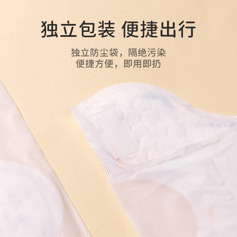 儿童一次性围兜宝宝大码围嘴婴儿防水吃饭兜口水巾单独包装
