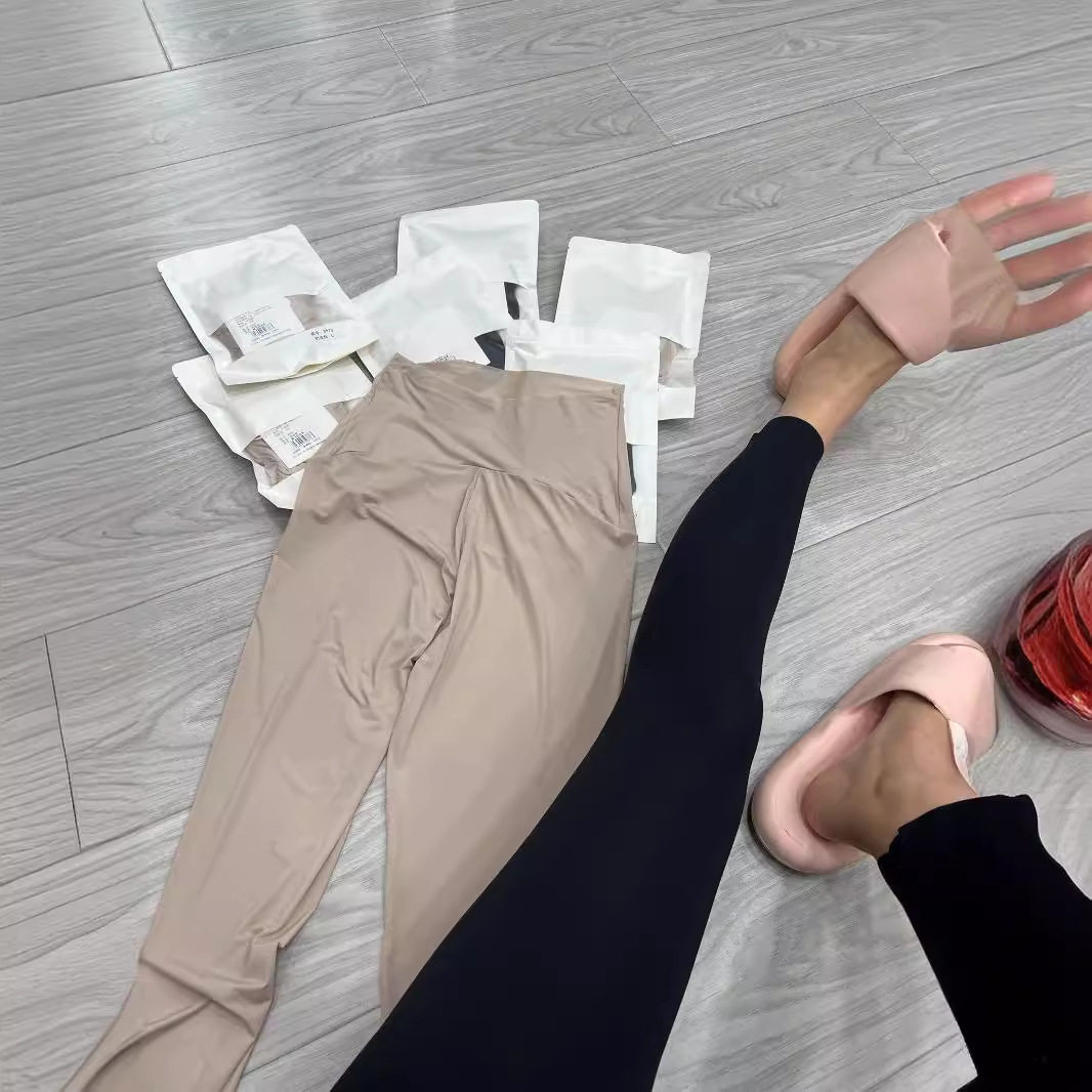 奶皮裤超薄裸感鲨鱼裤外穿瑜伽裤高腰收腹提臀芭比裤大码打底裤女