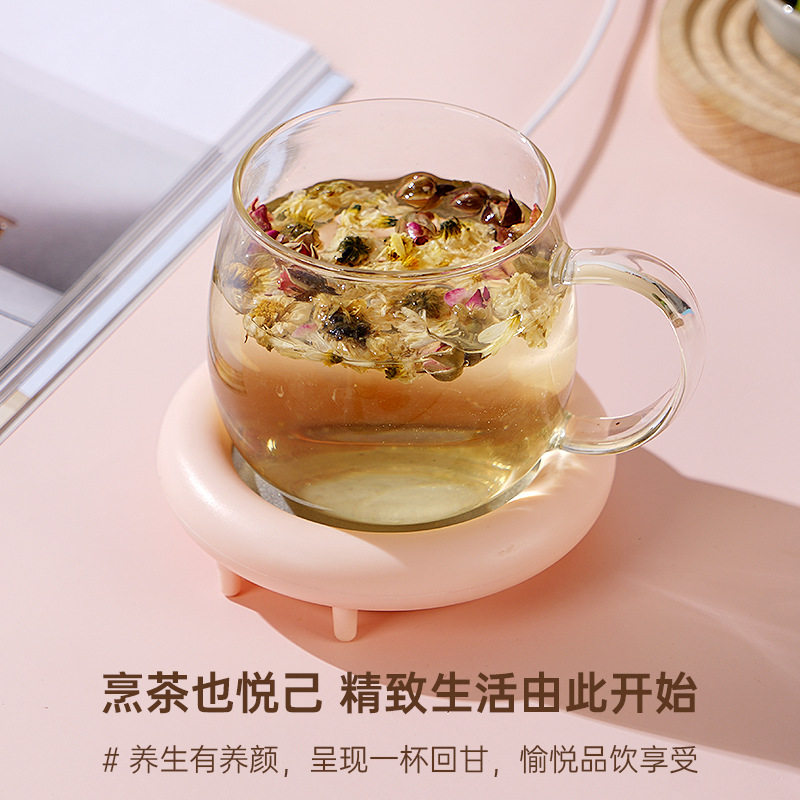 可爱智能恒温usb加热杯垫三档可调温宿舍小功率办公室55度恒温杯