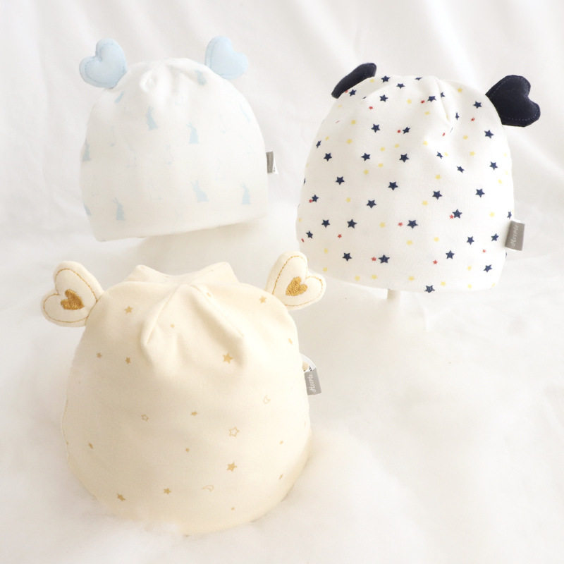 婴儿胎帽0-3个月新生儿月子帽宝宝出产房双层护头卤帽儿童帽子,婴童用品,防摔帽,淘宝优惠券,粉丝福利购,淘宝优惠卷