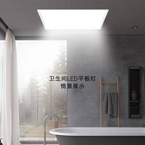 35x35x70恒大专用集成吊顶灯led平板灯厨房厨卫面板灯350x350x700