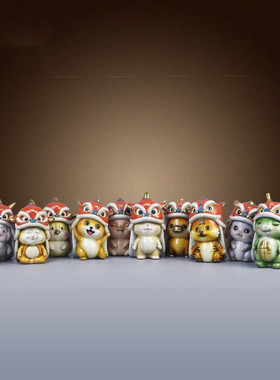 黄铜祝福中式书房装饰摆件