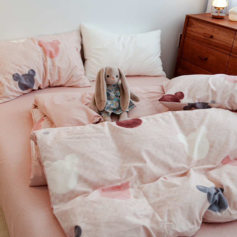 磨毛被套单件纯棉1.5米儿童被罩