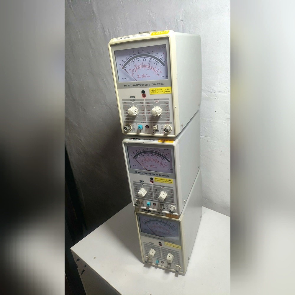 固纬 GVT-427B 毫伏表成色自己看图都通电其余的 议价