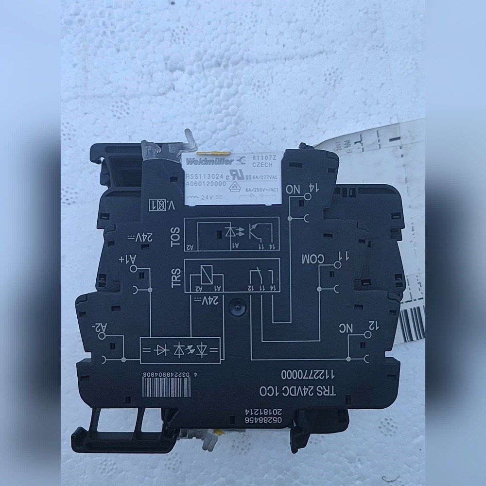 魏德米勒超薄继电器模块 TRS24VDC1CO 112277 议价