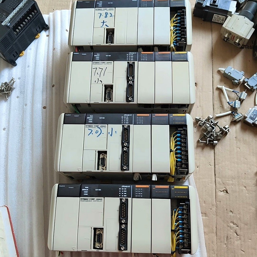 原装PLC模块一套 CQM1-PA203(4台) 议价