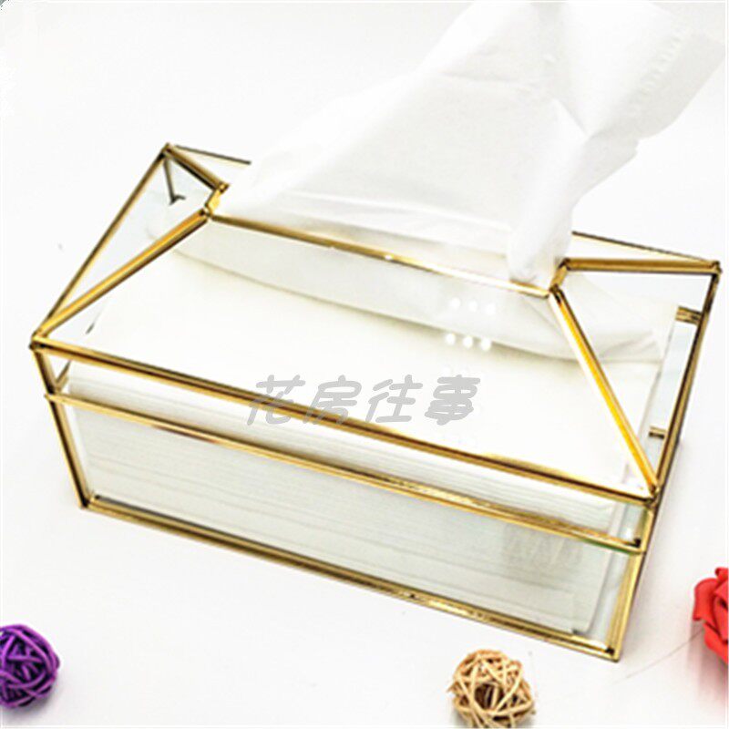 transparent products Light extravagance Kleenex Glass Tissue box Napkin Box Car American style Decoration Napkinin the Home accessories , Decorative items , Decorative Tissue Box  category - from Buy2taobao.com to provide professional Taobao agent buy service