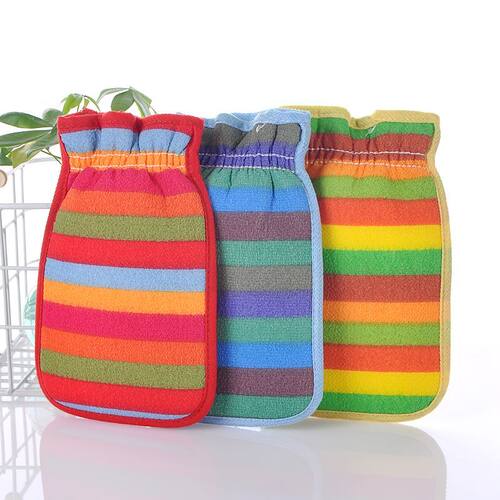 搓澡巾强力搓澡神器男女洗澡搓澡巾加厚成人搓背双面洗澡搓澡中砂