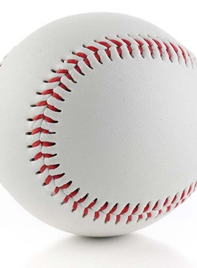 9号软式棒球硬式棒球标准训练比赛儿童成人练打击用球PVC棒球垒球