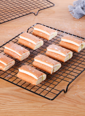 冷却网不粘戚风蛋糕架家用慕斯淋面面包曲奇饼干冷凉架烘培晾网架