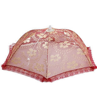 菜罩可折叠剩菜罩食物罩罩菜罩家用饭罩易收纳盖菜罩防虫防蝇罩子