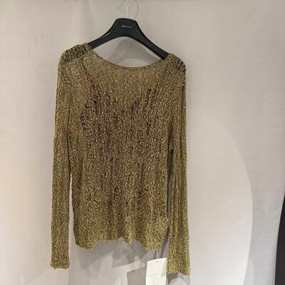 欧洲站2026春季新款时尚一字领随性慵懒镂空套头针织罩衣潮1710