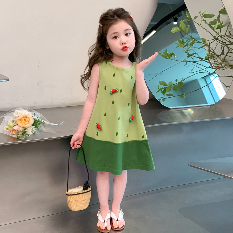 超好看女童连衣裙夏小童洋气裙子