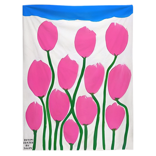 励志文字挂布ins风床头装饰布置房间改造宿舍遮丑背景布墙布挂画