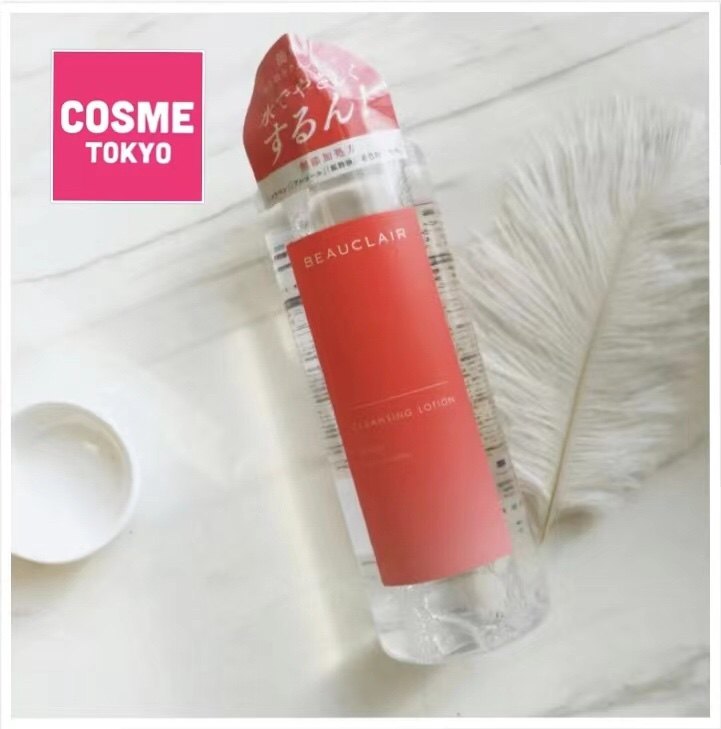日本BEAUCLAIR雪美清杨桃卸妆水脸部唇部深层清洁温和保湿500ml