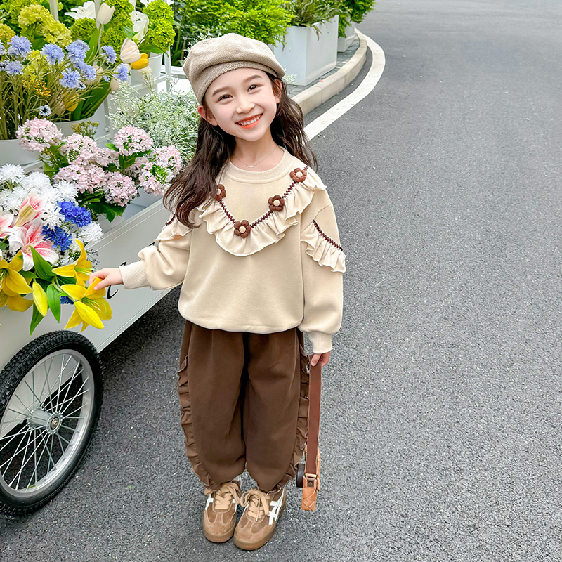 朵贝熊韩版两件套春秋套装