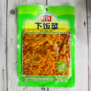 10袋即食家用香辣开胃咸菜四川特产榨菜丝 管氏下饭菜138g