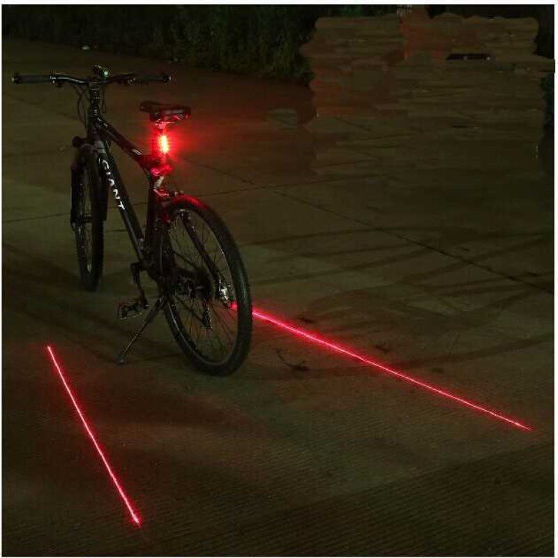 登山自行车夜行尾灯警示