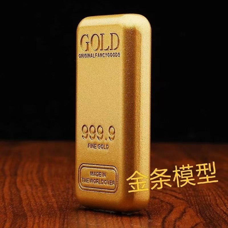 三角洲行周边金条三角洲模型金砖游戏周边小学生礼品合金摆件