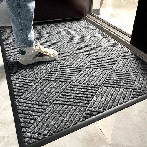 灰色地垫入户门室外除尘加厚脚垫