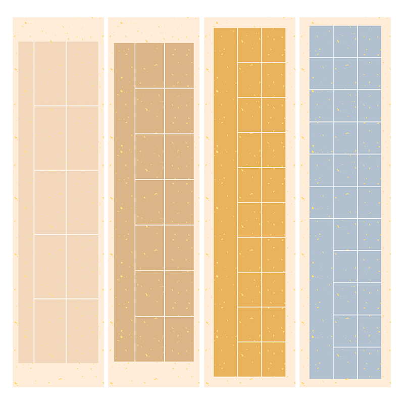 锦墨堂半生熟泾县篆书书法格子纸