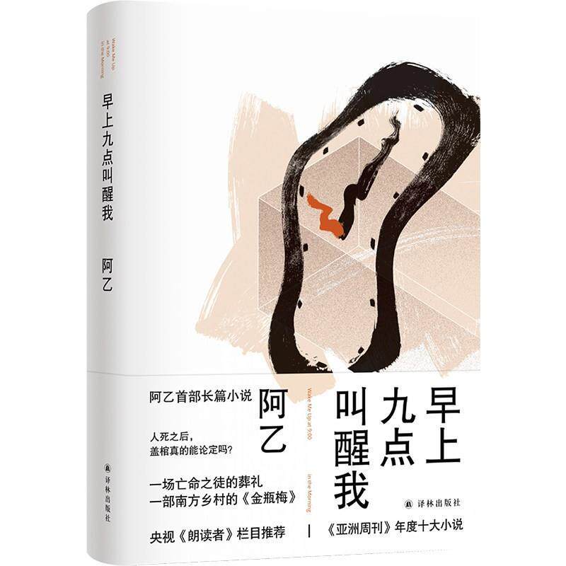 阿乙作品：早上九点叫醒我（精装） 阿乙 江苏译林出版社