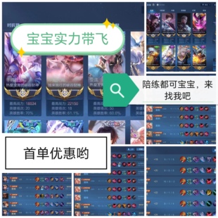 代练代打排位上分巅峰赛国服小国标省标包拿金标陪玩加V LLL25289