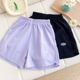 2025夏装 薄款 透气中大童休闲运动裤 女童速干短裤 小学生百搭休闲裤