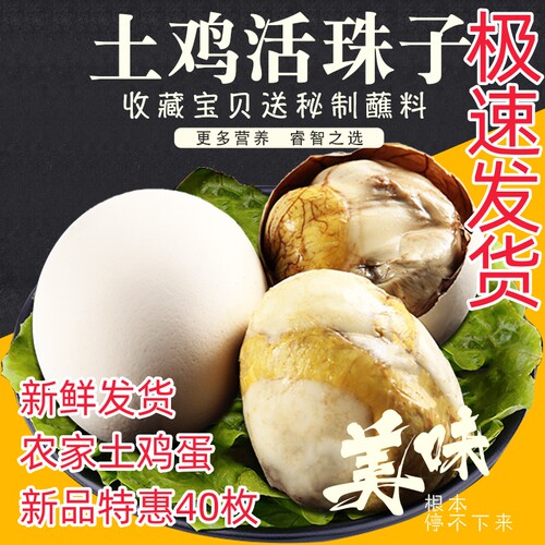 美味新鲜13天活珠子鸡胚蛋