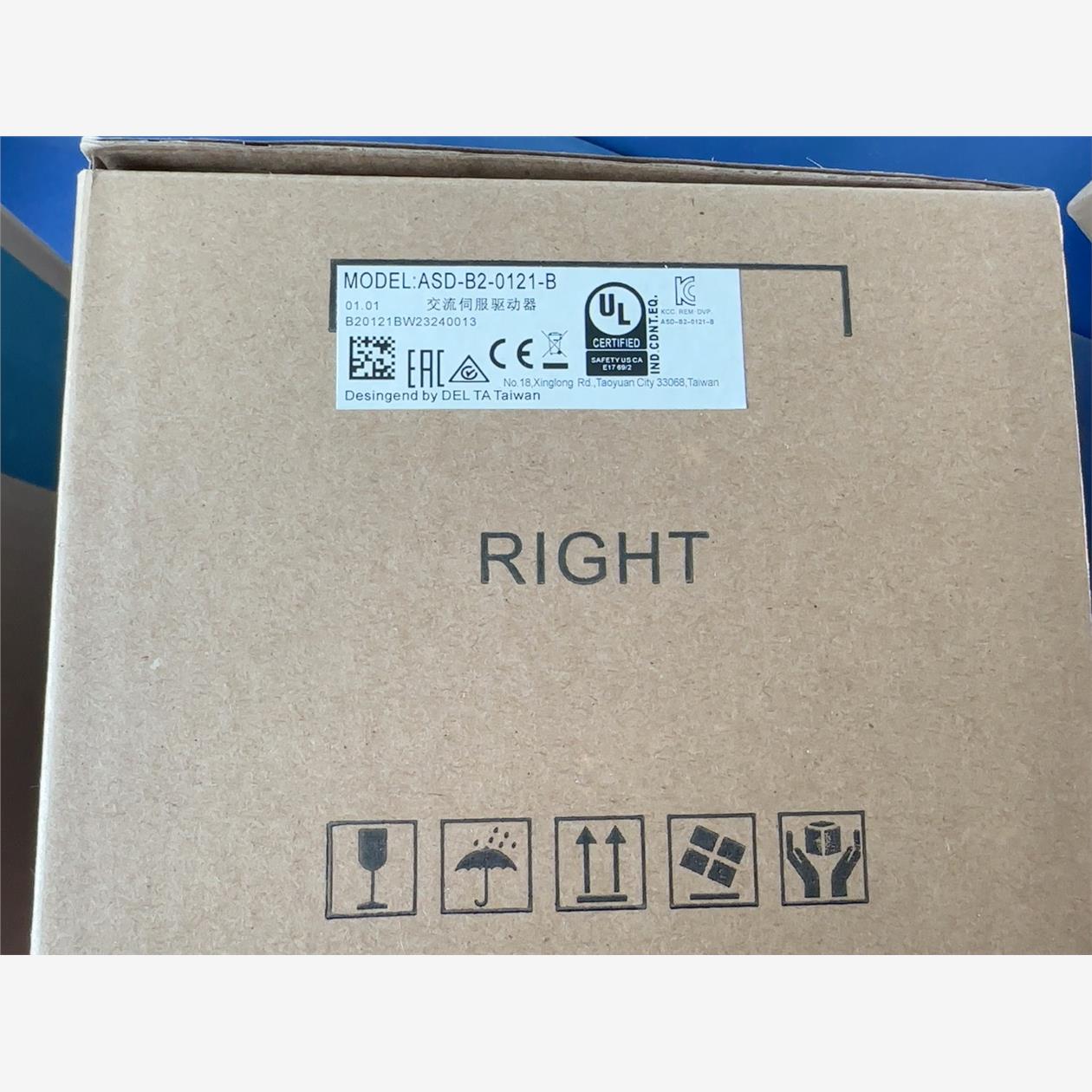 全新台达伺服驱动器ASD-B