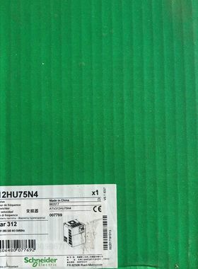 ATV312HU75N4全新原装正品实图发货议价