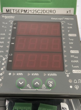 施耐德METSEPM2125C2DI2RO电子式Schneider多功能表PM2125C现货
