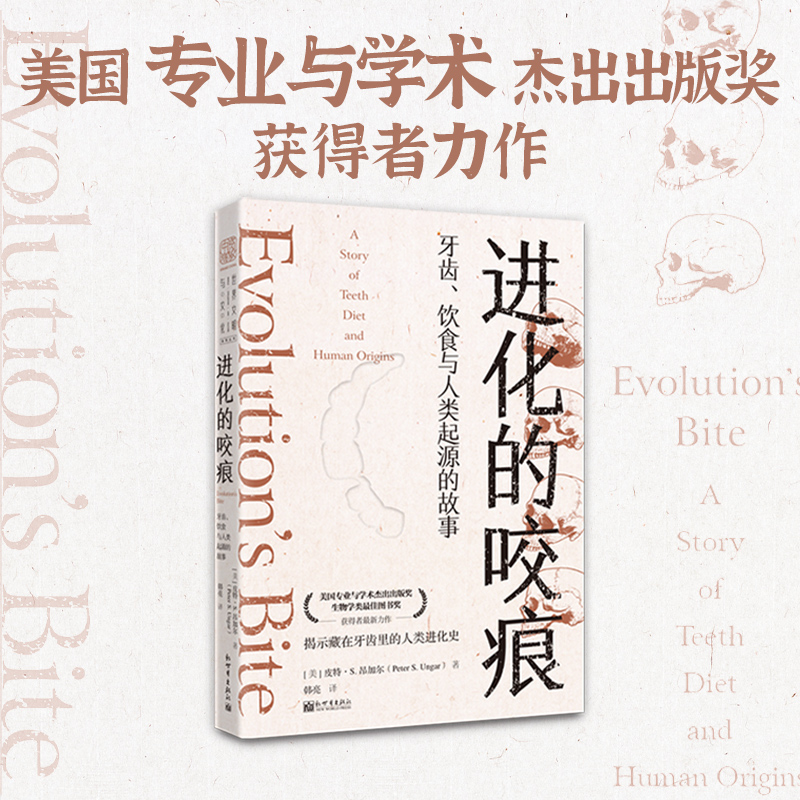 中资进化的咬痕牙齿饮食